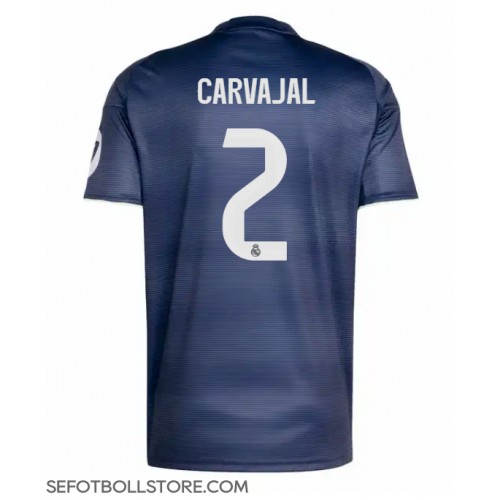 Real Madrid Daniel Carvajal #2 Replika Bortatröja 2025-26 Kortärmad